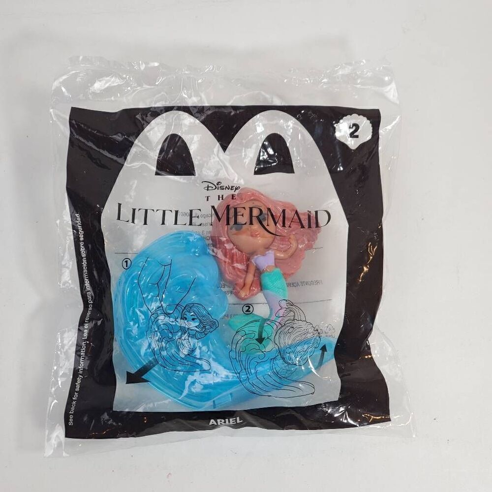 Disney Little Mermaid Arial Action Figure - McDonald's Happy Meal toy